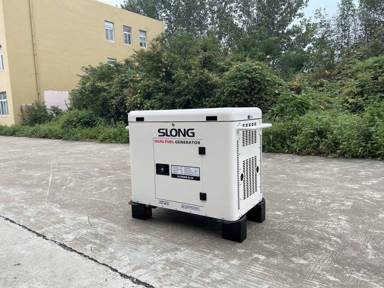 Dual fuel generator 8 Dual fuel generator 8