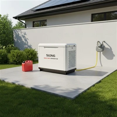 Γεννήτρια 8kw Οικιακή Γεννήτρια Αθόρυβη Γεννήτρια Φυσικού Αερίου Γεννήτρια LPG Γεννήτρια διπλού καυσίμου Οικιακή αναμονή Γεννήτρια ATS