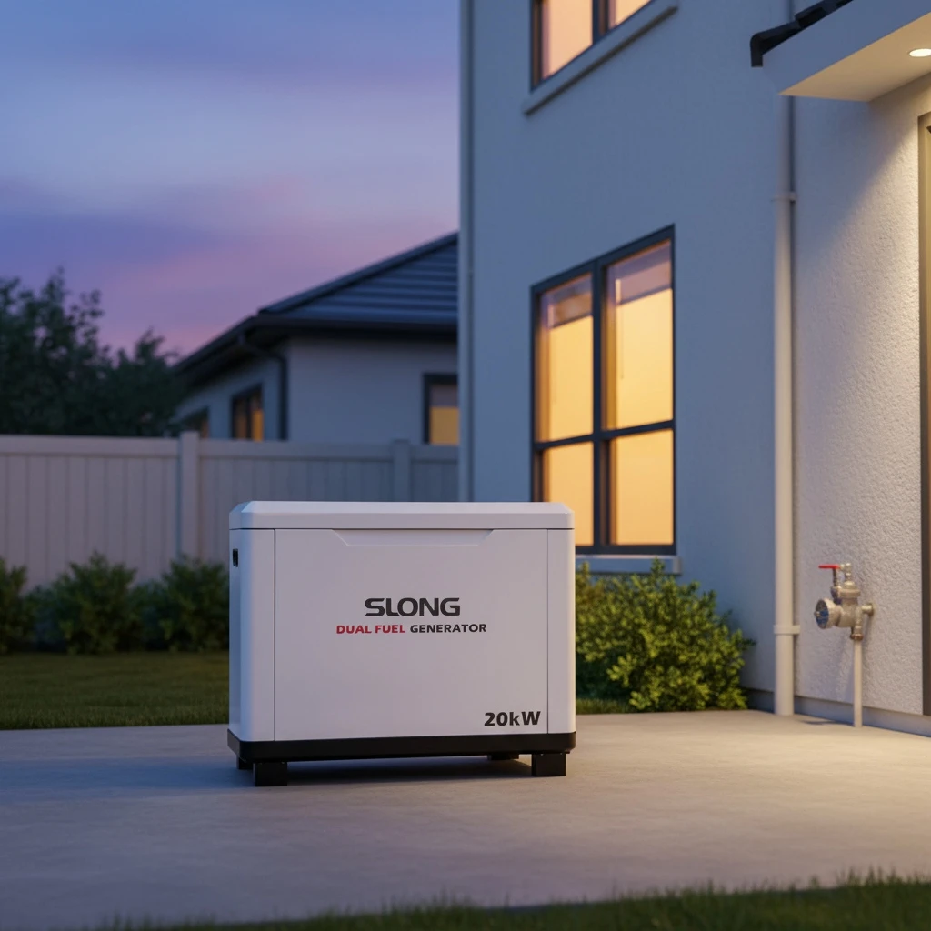 Γεννήτρια αερίου προπανίου 5-20 kW Multi Fuel LPG Φυσικό Αέριο Βενζίνη OEM